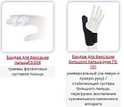 На пальцы руки